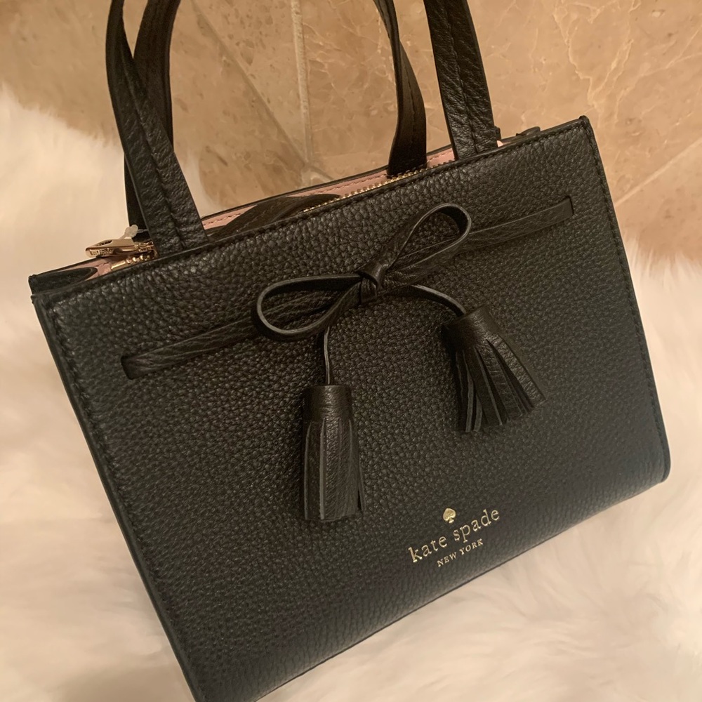 Mini satchel wkru5718 hayes black warm Kate spade - Picture 1 of 8